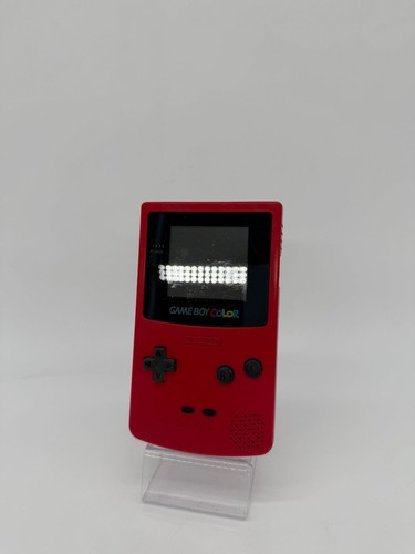 Nintendo game boy color red - game,