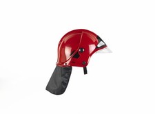 Theo Klein 8901 Casco rosso da pompiere I Fedele alla replica originale con d