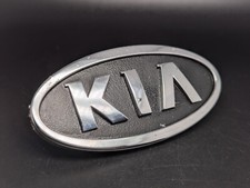 KIA 98MM LOGO SIGLA EMBLEMA FREGIO STEMMA SCRITTA TARGHETTA BADGE TARGA NOME