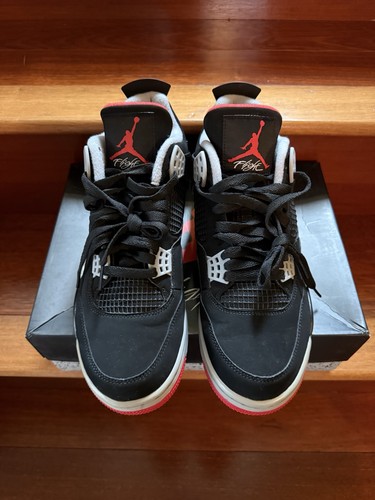 Size 12w jordan 4 - -, bred
