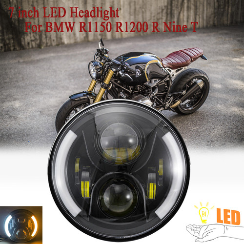 Faro proiettore led moto - , 7"