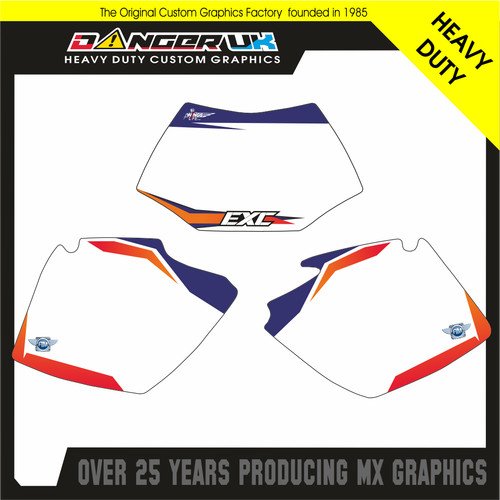 Grafica ktm 250cc exc - ktm, mx