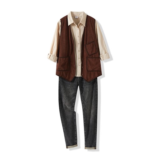 Gilet corduroy uomo - gilet,