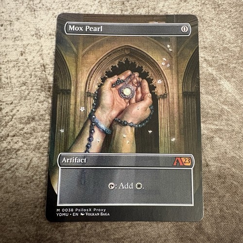 Mox pearl custom art - pearl,