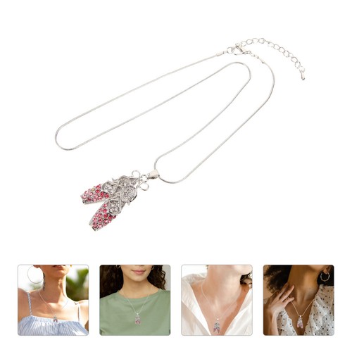 Collana con ciondolo scarpette - collana,