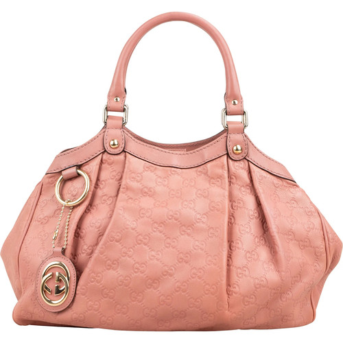 Borsa mano gucci rosa - borsa,