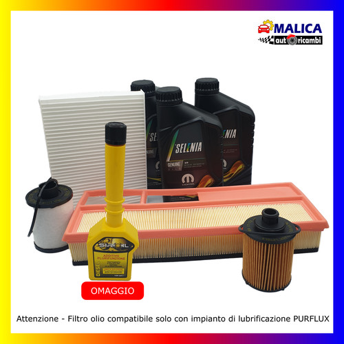 Kit tagliando fiat 500 - kit, 1.3