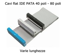 Cavo flat IDE PATA per Hard Disk - CD-ROM - DVD - 80/40 fili 40 poli - vari tipi
