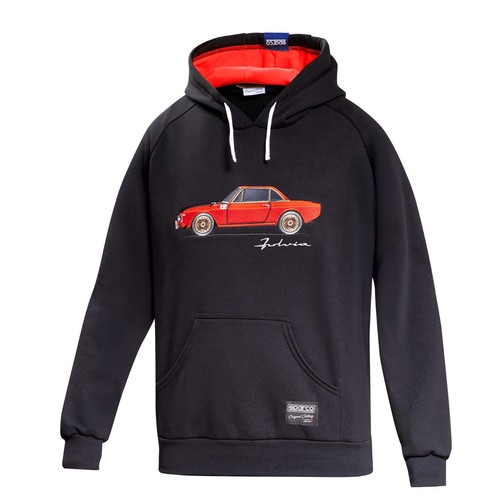 Felpa lancia fulvia cappuccio - felpa,