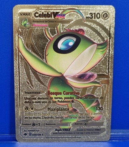 Carta pokemon spagnolo celebi - carta,