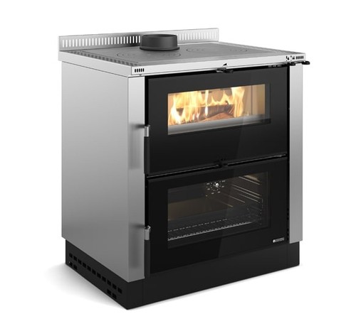 Stufa cucina legna nordica - stufa,