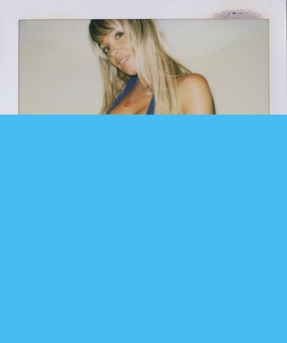 Vintage polaroid blonde - vintage,