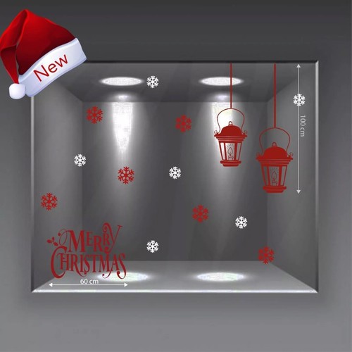Vetrofanie buon natale merry - buon,