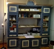 Parete soggiorno in LEGNO