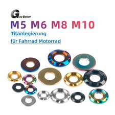 Rondelle in titanio M5 M6 M8