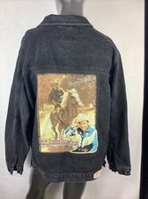 Giacca di jeans nera Eddie