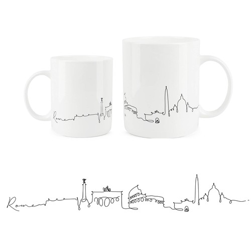 Tazza cina roma città - cina,