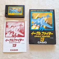 MSX EAGLE FIGHTER 13 sparatutto software videogioco giapponese ver. Casio USATO