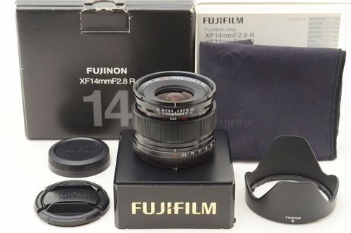 Fujifilm fujinon 14mm 8 - xf, f2.8