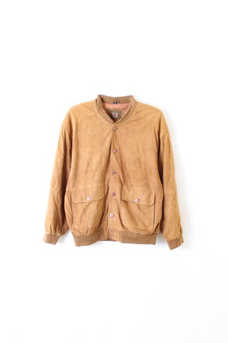 Vintage suede bomber leather - vintage,
