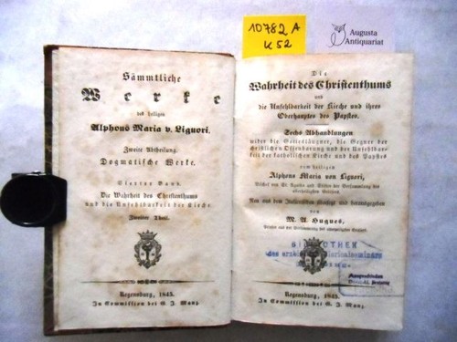 Sämmtliche werke des heiligen - werke,