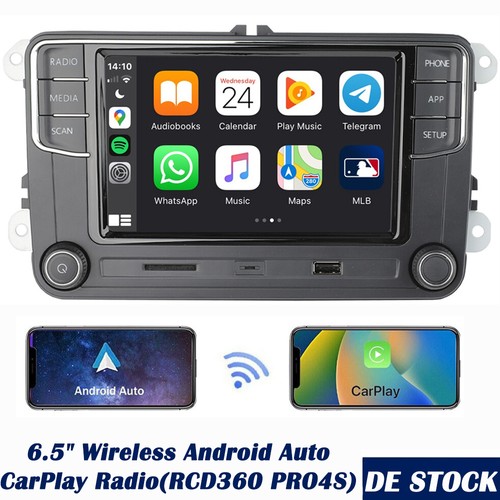 Per autoradio vw passat - 6,5",