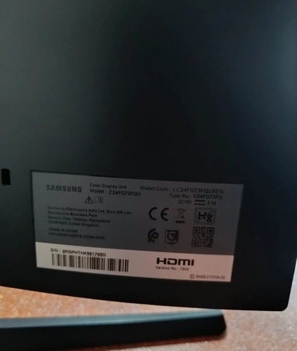 Monitor samsung lc24fg73fquxen - monitor,
