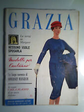Rivista "GRAZIA 9 25 Agosto  1957 MODELLI PER L'AUTUNNO"