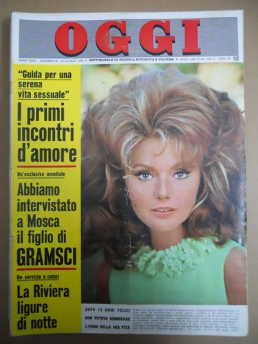 Oggi 1968 sylva - oggi, koscina