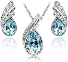 Donna 18Ct Placcato Oro Bianco