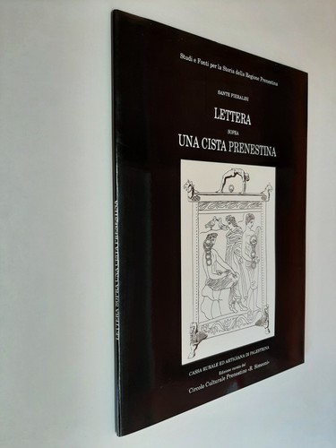 Lettera sopra una cista - lettera,