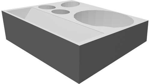 Inserto console centrale per - inserto,