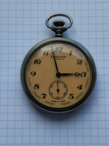 Orologio tasca sovietico - orologio,