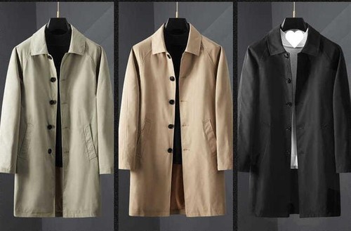 Trench uomo primavera autunno - trench, primavera/autunno