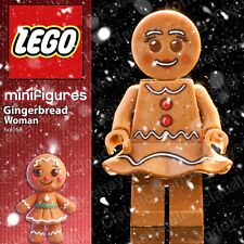 ⭐ LEGO Gingerbread woman hol168 Minifigure Natale Christmas 10267 pan di zenzero