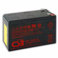 CSB UPS12460 F2 Batteria  ricaricabile al piombo 12V 460W Faston 6,3mm x UPS
