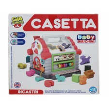 Casetta incastri gioco - casetta,