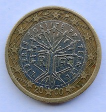 Moneta 1 euro - Francia 2000