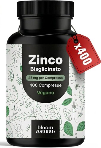 Zinco integratore bisglicinato - zinco,