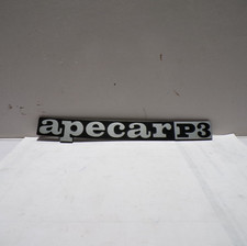 "APE CAR P3" TAG FOR PIAGGIO