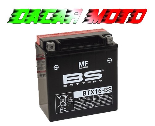 Batteria caricata btx16 - batteria,
