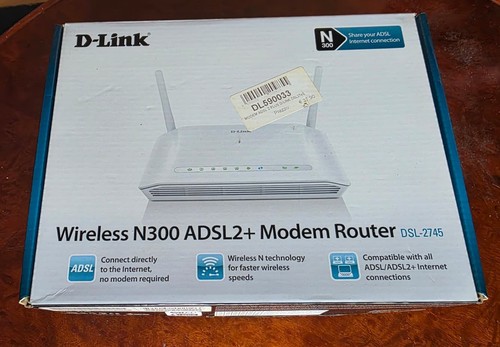 Modem router link dsl - router, dsl-2745
