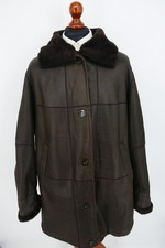 Giacca di pelle di agnello Christ donna autunno inverno taglia 44 pelle cappotto bronzo top