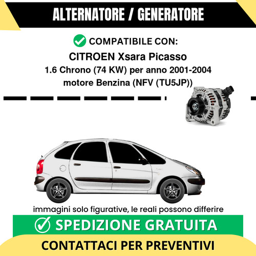 Alternatore citroen xsara - alternatore,