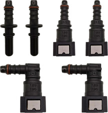 6 Pezzi Raccordi Attacco Rapido Carburante, Attacchi Connettore Rapidi, Raccordi