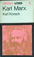 KARL MARX KORSCH KARL LATERZA 1969 UNIVERSALE LATERZA BROSSURA