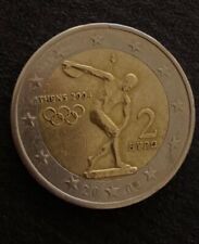 Moneta 2€ Atene 2004 Con Errore Di Conio