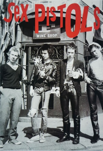 Sex pistols postcard group - sex,