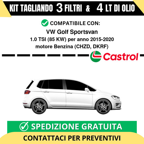 Tagliando per golf - per, vw