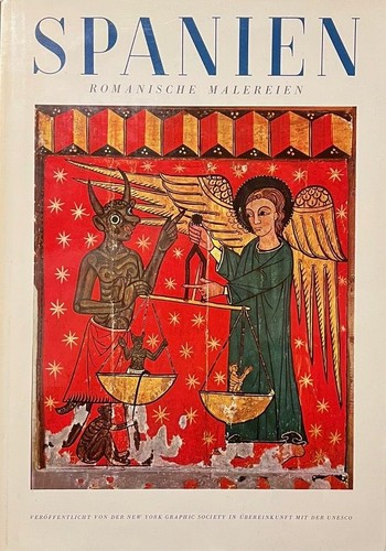 Spanien romanische malereien - romanische,